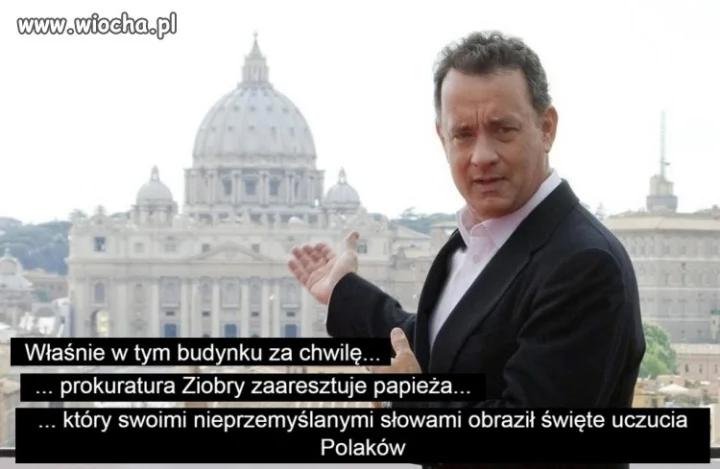 Ziobro aresztuje papieża 