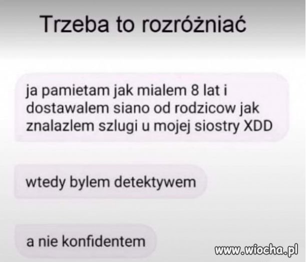 Trzeba to rozróżniać
