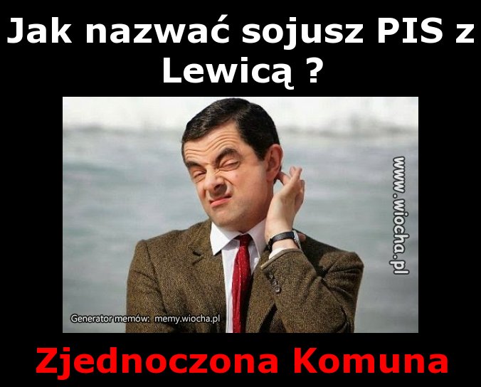 Jak nazwać sojusz PIS z Lewicą ?