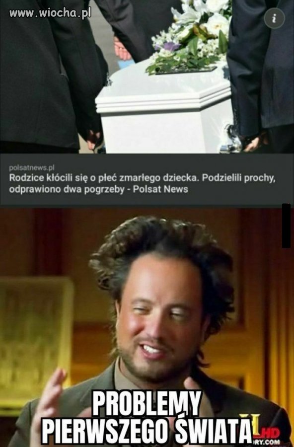 Niektórzy to dopiero mają problemy.