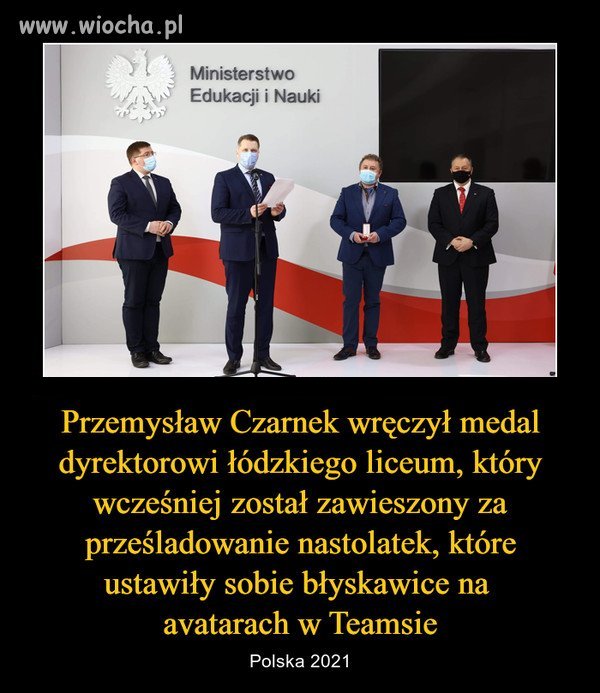 Prawdziwy bohater. Nawet dostał medal za zasługi.