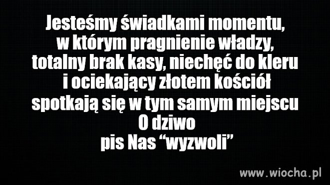 Ach, te basałyki z PIS-u