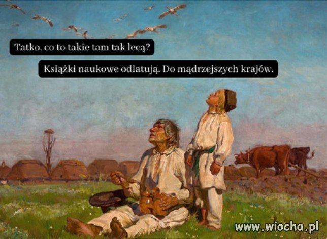Czarnek (podobno minister ciemnoty) to lubi...
