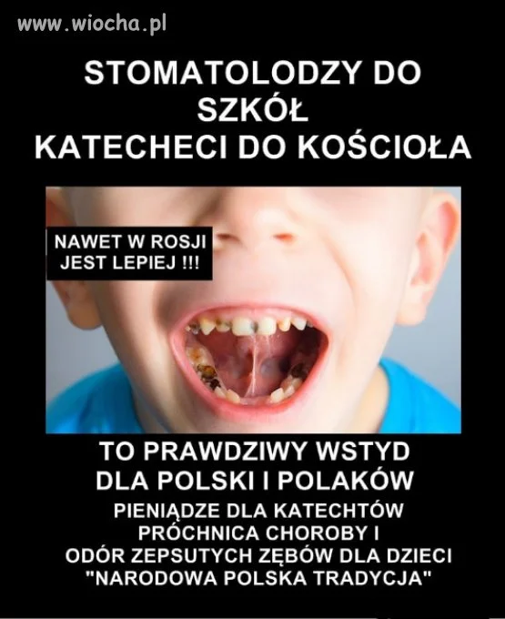 STOMATOLODZY DO SZKÓŁ KATECHECI DO KOŚCIOŁA