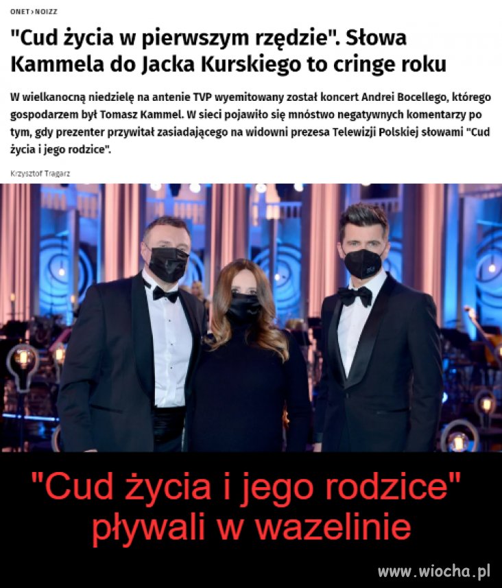 Karmelik ubrudził się wazeliną 