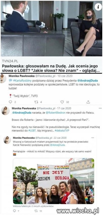 Wyborcy tej pani są na pewno dumni.