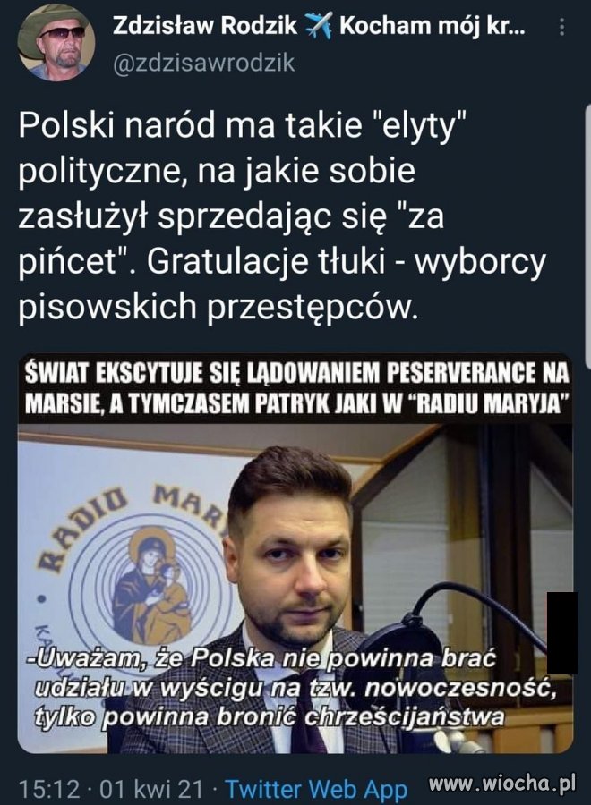 Jacy wyborcy takie 'elity' ...
