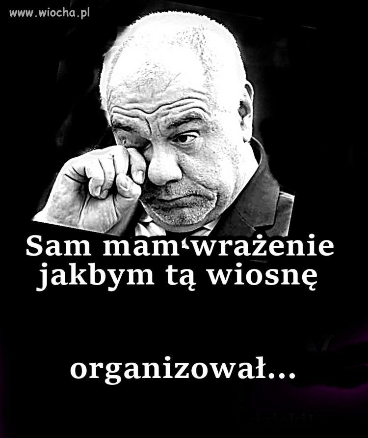 Nawet do niego dotarło, że za co się weźmie to ...