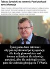 Życzę dużo zdrowia. 