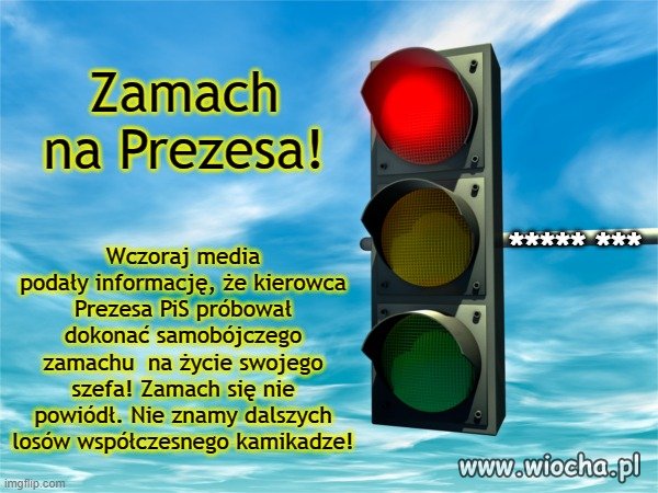 Prezes spieszy się