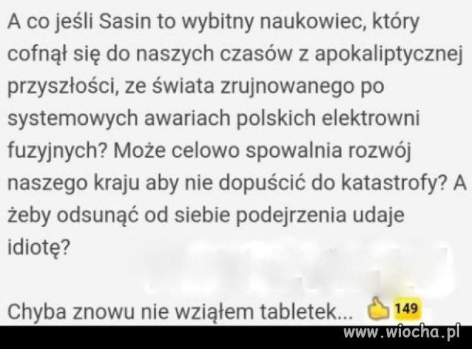 Zapomniałem o tabletkach 