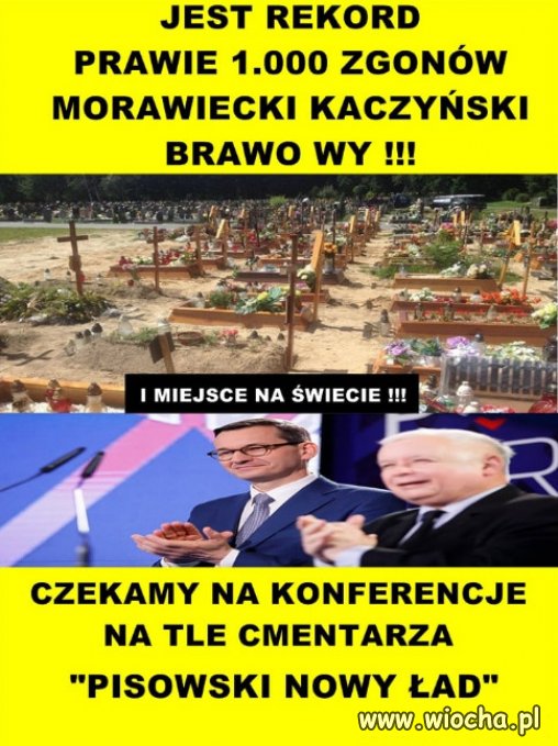 Jest rekord! Pierwsze miejsce na swiecie...