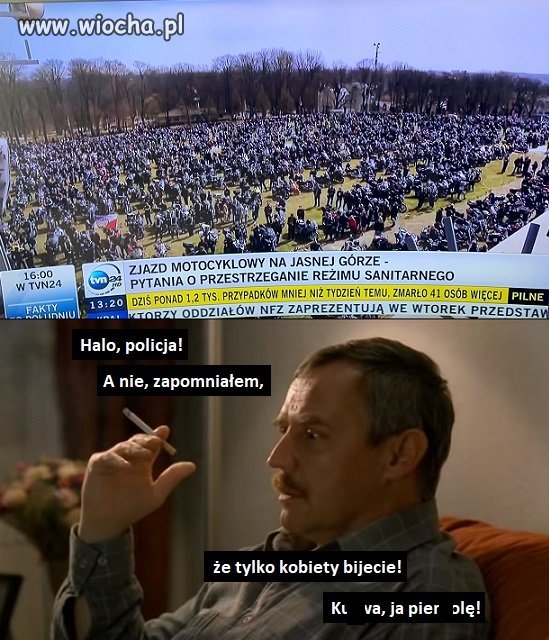 Zjazd motocyklistów.