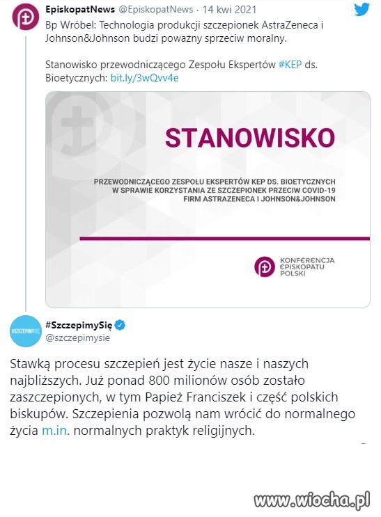 Bo Jezus też się nie szczepił