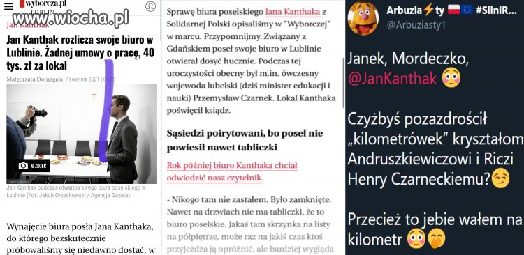 Pozazdrościł 'kilometrówek' kryształom Andruszkiewiczowi i Riczi