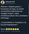 Kłótnia w Tworkach o to kto jest Napoleonem...