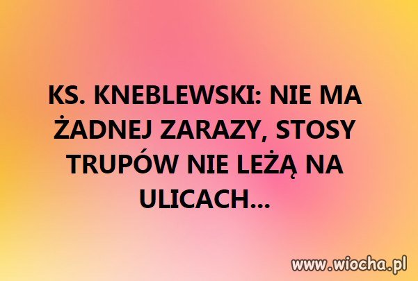 Słuchajcie swoich pastuchów a się doczekacie ...