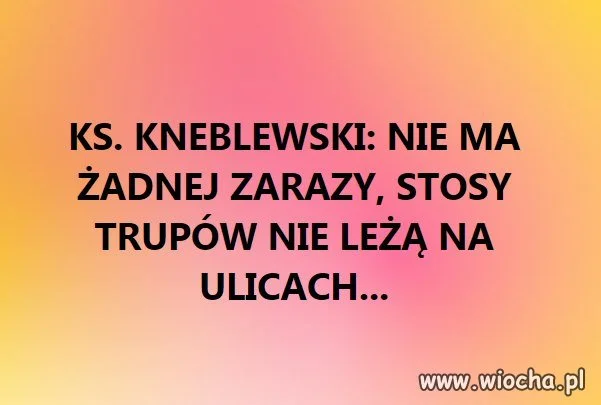 Słuchajcie swoich pastuchów a się doczekacie ...