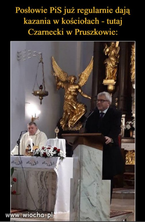 Kazanie Czarneckiego o grzechu złodziejstwa?