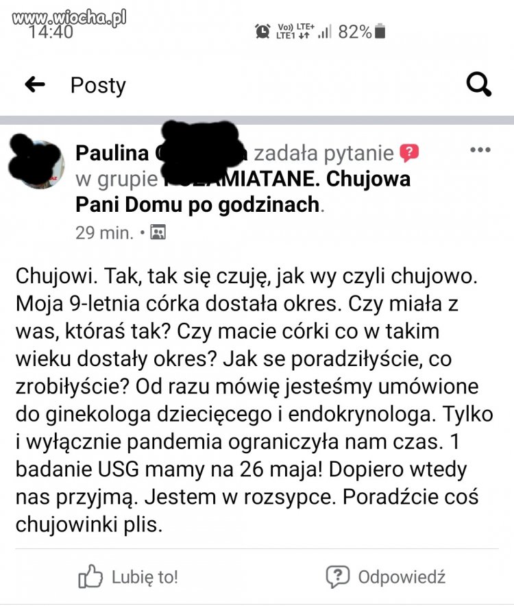 Intymność na fb