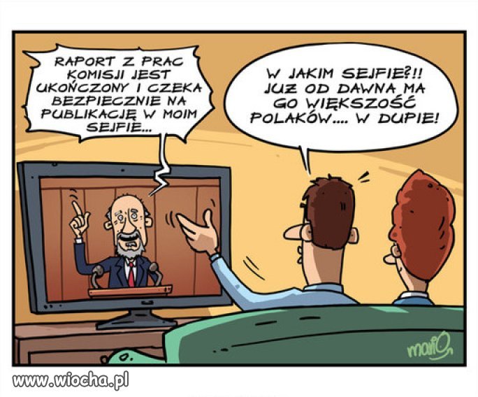 No i co z tym raportem?