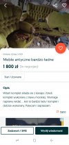 Bardzo ładny komplet wypoczynkowy 