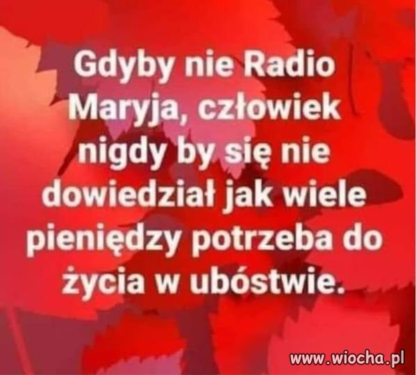 Rydzyk apeluje do bogatych