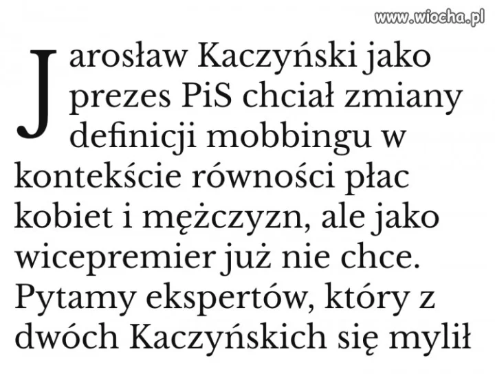 I który ma rację?
