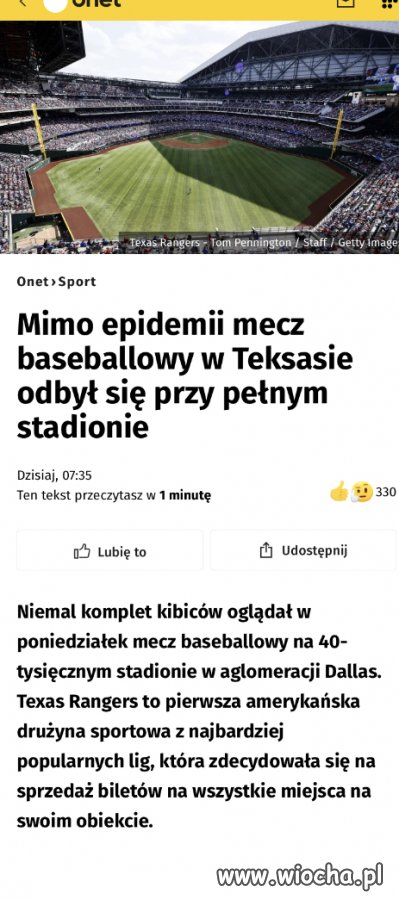 W Teksasie się zjarzyli, że...