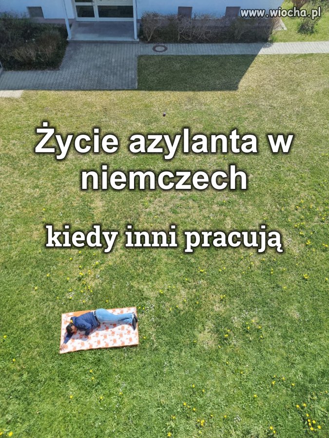 Życie azylanta w niemczech kiedy inni pracują.