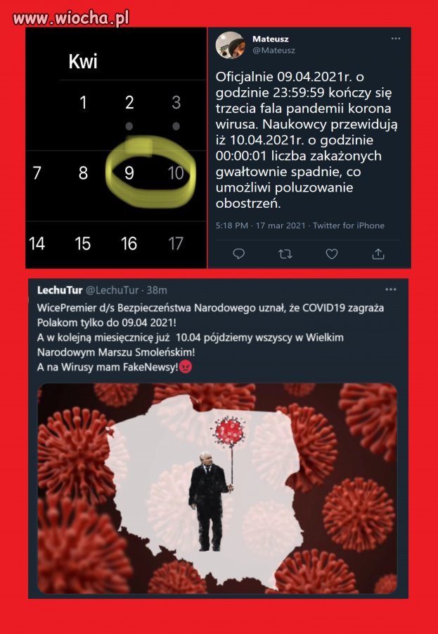 Pamiętaj, że 09.04.2021r  o godzinie 23;59;59 