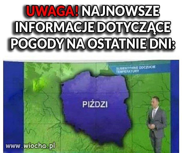 Pogoda na najbliższe dni 