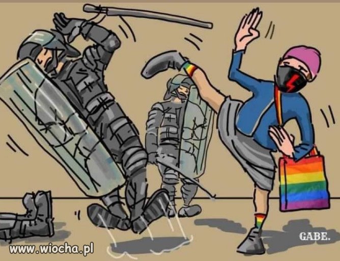 Tak było wysoki sądzie, uszczypała kopała, wepchała w krzaki. 