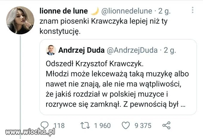 Młodzi odpowiadają Dudzie