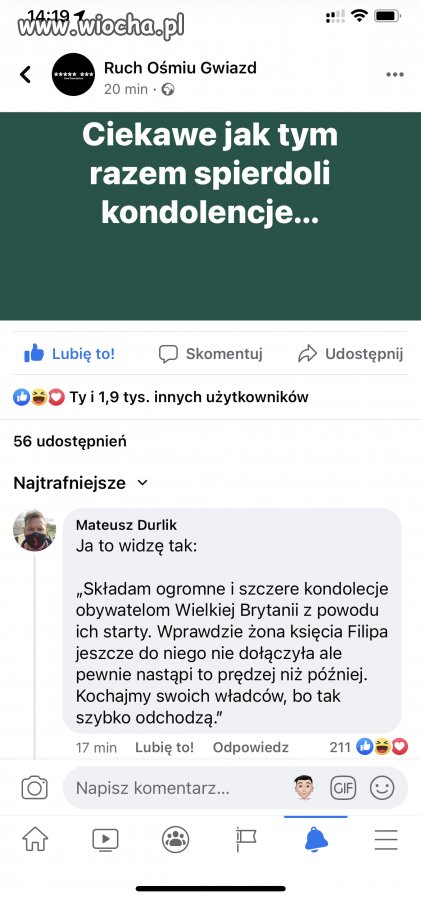 Nie żyje książę Filip