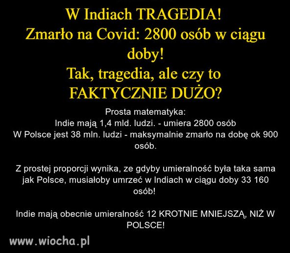 To w Polsce jest obecnie TRAGEDIA!