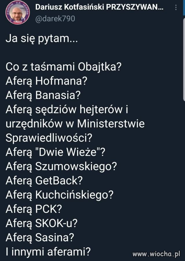 To jest bardzo dobry zestaw pytań ...