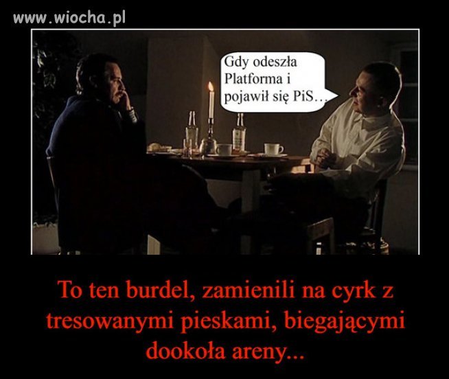 Z deszczu pod rynne...