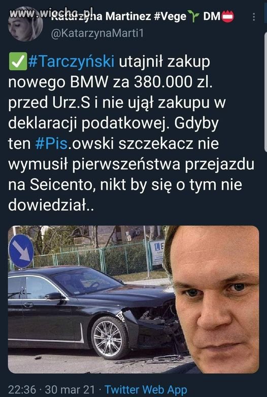 Co tam BMW, zegarek to dopiero przekręt