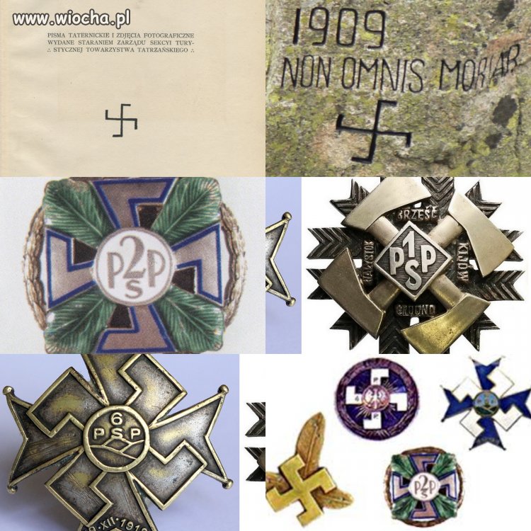 Krzyż niespodziany -góralski symbol szczęścia