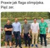 Flaga olimpijska 
