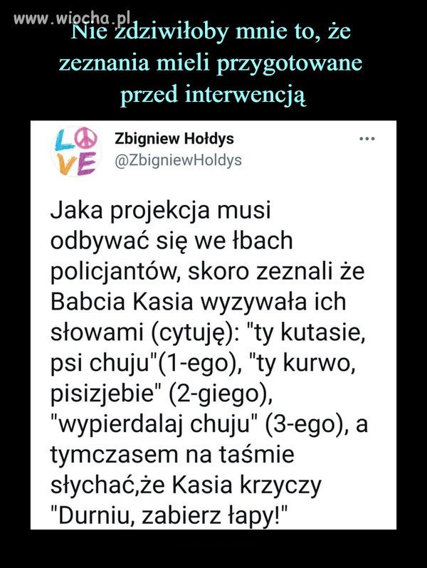 Prawda po PISowsku. Dowalić staruszce.