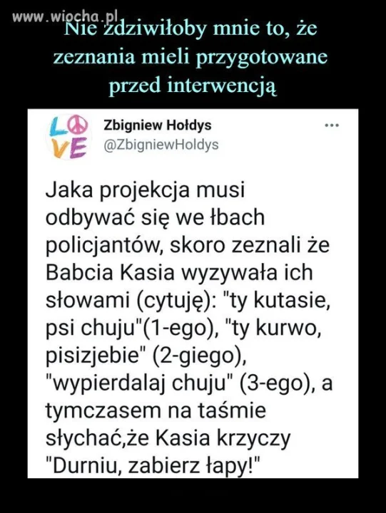 Prawda po PISowsku. Dowalić staruszce.