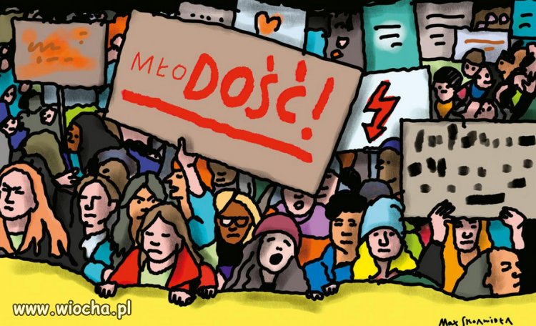 Młodzi Polacy bardziej na lewo...