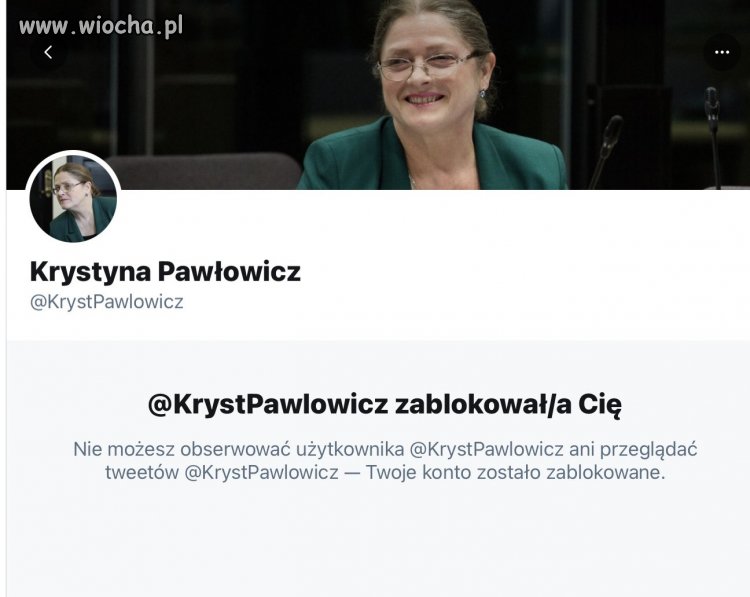 Krycha zablokowała Krychę