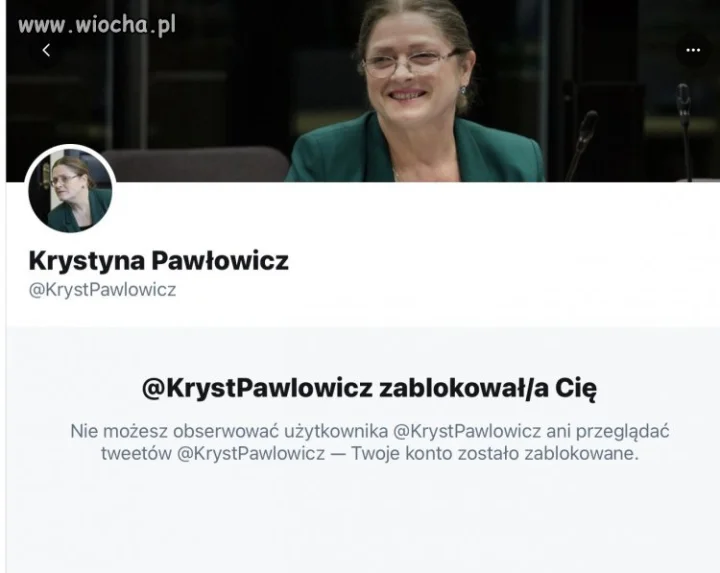 Krycha zablokowała Krychę