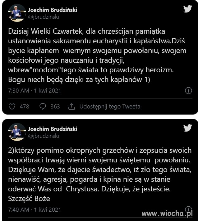 Czekałem aż sprostuje