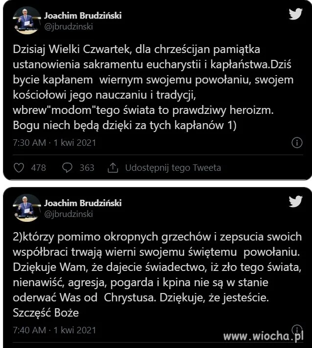 Czekałem aż sprostuje