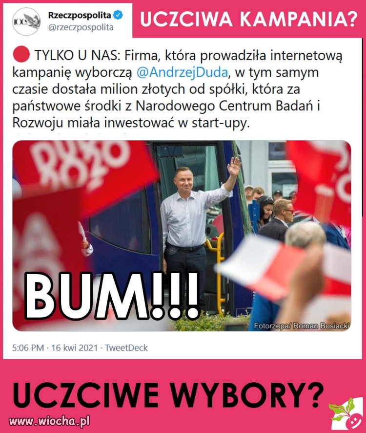 Uczciwa kampania jak cały PiS