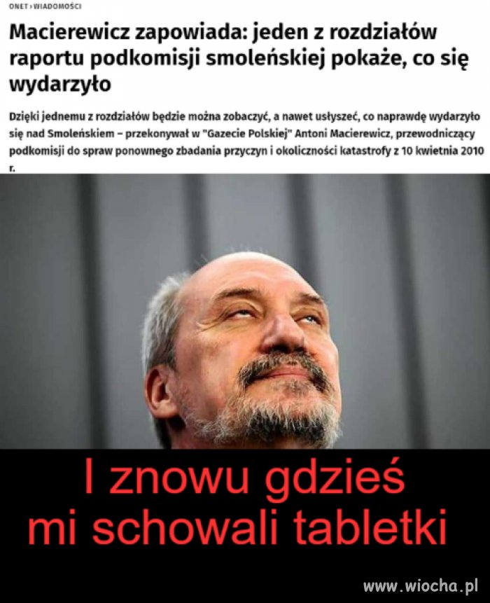 Będzie raport 